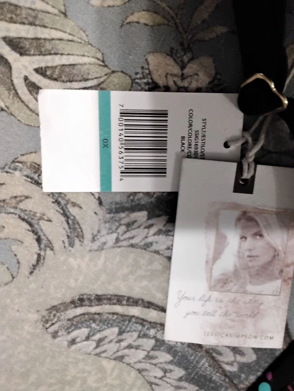 Jessica Simpson 3 Pc Swim Suit